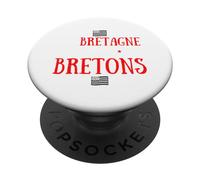 Bretagne Appartient Aux Bretons Drapeau Breton Gwenn ha Du PopSockets Adhesive PopGrip