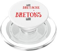 Bretagne Appartient Aux Bretons Drapeau Breton Gwenn ha Du PopSockets PopGrip for MagSafe