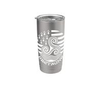 Bretagne Triskel Breton Celtic Pride Symbol Stainless Steel Insulated Tumbler