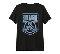 Bretagne Triskelion Vintage Breton Pride Premium T-Shirt