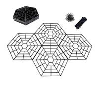Bretoes Pond Protection Net, Plastic Net Cover Floating on the Water to Protect the Pond from Herons, Cats, and other Predators (20 Pieces)