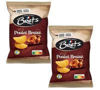 Brets Braised Chicken Crisps 125g x 2