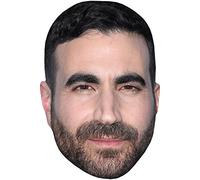 Brett Goldstein (Dark Hair) Celebrity Mask, Flat Card Face, Fancy Dress Mask