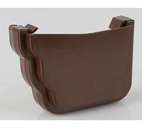 Brett Martin 106mm Prostyle (Ogee) Gutter Right Hand External Stopend BR087RBR Brown