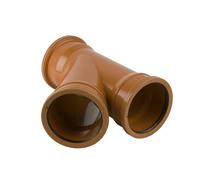 Brett Martin 110mm 45 Degree Triple Socket Branch 110mm 110mm 45 Degree Triple Socket Branch 110mm