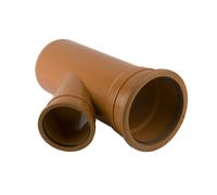 Brett Martin 110mm 45 Double Socket Branch 160mm 160mm x 110mm 45 Double Socket Branch