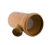 Brett Martin 110mm 45 Double Socket Branch Size: 200mm 110mm 45 Double Socket Branch