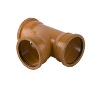 Brett Martin 110mm 871/2 Degree Triple Socket Branch 110mm 110mm 871/2 Degree Triple Socket Branch 110mm