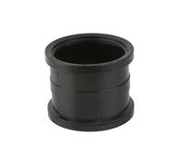 Brett Martin 110mm Double Socket Slip Coupler Colour:: Black 110mm Double Socket Slip Coupler