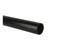 Brett Martin 110mm Soil 4m Plain Ended Pipe Colour: Black 110mm Soil 4m Plain Ended Pipe