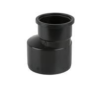 Brett Martin 110mm Soil Pipe To 160mm Drain Connector Colour: Black 110mm Soil Pipe To 160mm Drain Connector