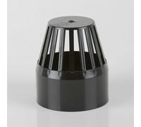 Brett Martin 110mm Vent Cowl Colour:: Black 110mm Vent Cowl