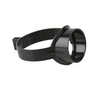 Brett Martin 110mm X 50mm Strap On Boss Colour: Black 110mm X 50mm Strap On Boss