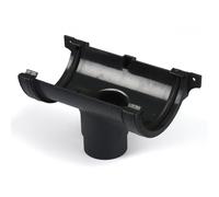 Brett Martin 112Mm Cast Iron Style Running Outlet colour: Olive Green 112Mm Cast Iron Style Running Outlet