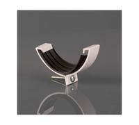 Brett Martin 112Mm Gutter Connect Half Round Colour: Black Brett Martin 112Mm Gutter Connect Half Round