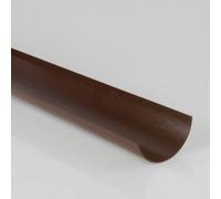 Brett Martin 112mm Roundstyle Gutter 4M Colour:: Brown Brett Martin 112mm Roundstyle Gutter 4M