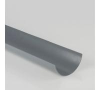 Brett Martin 112mm Roundstyle Gutter 4M Colour:: Grey Brett Martin 112mm Roundstyle Gutter 4M