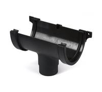 Brett Martin 115Mm Cast Iron Style Running Outlet colour: Olive Green 115Mm Cast Iron Style Running Outlet