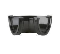 Brett Martin 120 Degree Gutter Angle Colour:: Anthracite Grey 115mm Deepstyle 120 Gutter Angle