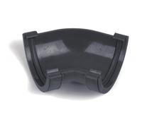 Brett Martin 135 Degree Gutter Angle Colour:: Anthracite Grey 112mm roundstyle Gutter Angle 135