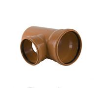 Brett Martin 160mm 87 1/2 Double Socket Branch 315mm 160mm 87 1/2 Double Socket Branch 315mm