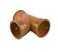 Brett Martin 160mm 87 1/2 Triple Socket Branch 160mm 160mm 87 1/2 Triple Socket Branch 160mm