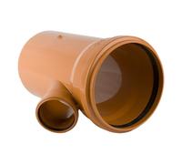 Brett Martin 250mm x 45 Double Socket Branch Size:: 110mm 250mm x 45 Double Socket Branch