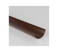 Brett Martin 2m Roundstyle Gutter Colour:: Brown Brett Martin 112mm Roundstyle 2m Gutter