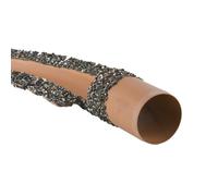 Brett Martin 45 Long Radius Plain End Channel Bend Size:: 110mm 45 Long Radius Plain End Channel Bend