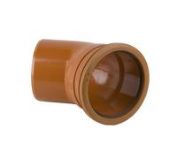 Brett Martin 45 Single Socket Bend 160mm Size:: 160mm 45 Single Socket Bend