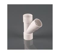 Brett Martin 50mm 135 Solvent Branch (Soil & Waste) - White 50mm 135 Solvent Branch (Soil & Waste) W3170