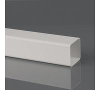 Brett Martin 65mm Square 5.5m Downpipe Colour: Artic White 65mm Square 5.5m Downpipe