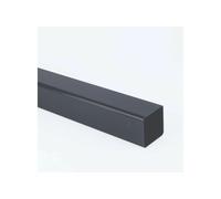 Brett Martin 65Mm X2.5M P/E Square Downpipe Colour:: Black Brett Martin 65Mm X2.5M P/E Square Downpipe