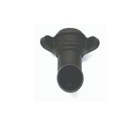 Brett Martin 68Mm Cast Iron effect Style Corner Shoe With Lugs Colour: 68Mm Cast Iron effect Style Corner Shoe With Lugs
