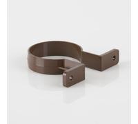 Brett Martin 68mm Round Downpipe Bracket Colour:: Brown 68mm Round Downpipe Bracket