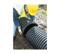 Brett Martin 6M Plain End Twinwall Pipe Size:: 375mm 6M Plain End Twinwall Pipe