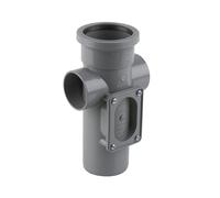 Brett Martin 82.4mm S/S Access Pipe Colour: Grey 82.4mm S/S Access Pipe