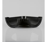 Brett Martin Angle 90 degree for 112mm Roundstyle half-round Gutter system BLACK BR048B