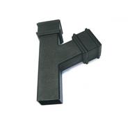 Brett Martin Cascade 100 X 75 Cast Iron Style 112.5 Branch Colour:: Ol Cascade 100 X 75 Cast Iron Style 112.5 Branch