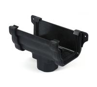 Brett Martin Cascade 106mm prostyle Running outlet colour: Graphite Gr Cascade 106mm prostyle Running outlet