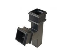 Brett Martin Cascade 65Mm Square Cast Iron Style 112.5 Branch Colour:: Cascade 65Mm Square Cast Iron Style 112.5 Branch