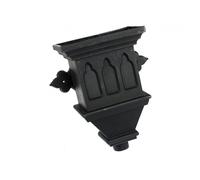 Brett Martin Cascade Gothic Hopper Cast Iron Effect Colour:: Classic B Cascade Gothic Hopper Cast Iron Effect