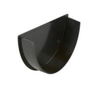 Brett Martin Deep Style Gutter Stop End 115mm Black Home Diy Internal Guttering Downpipe Connector Cap Off Prevents Water Spills