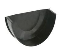 Brett Martin Deep Style Gutter Stop End 170mm Black Home Diy Internal Guttering Downpipe Connector Cap Off Prevents Water Spills