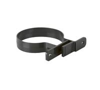 Brett Martin Double Fixing Pipe Bracket Colour: Black 110mm Soil Double Fixing Pipe Bracket