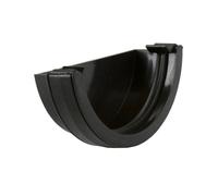 Brett Martin External Stopend Colour: Black Brett Martin Roundstyle 112Mm Ext. Stopend