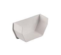 Brett Martin Internal Stopend Colour: Artic White Brett Martin Squarestyle 114mm Int. Stopend