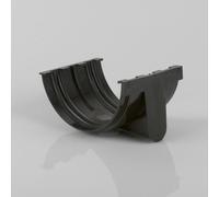 Brett Martin Joint/Union Bracket Colour: Black 170mm Deepstyle Gutter Joint/Union Bracket