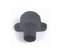 Brett Martin Pipe Coupler with Lugs Round 68mm Downpipe Cast Iron Effe Pipe Coupler with Lugs Round 68mm Downpipe Cast Iron Effect