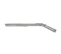 Brett Martin Rafter Top Gutter Bracket Colour:: Galvanised Rafter Top Gutter Bracket